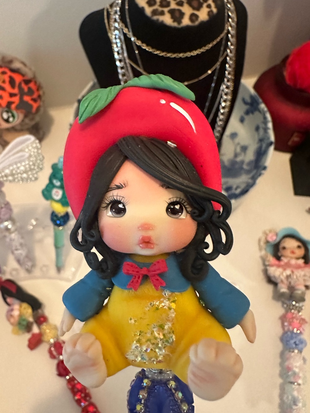 Baby Clay Snow White Pen - Red, Yellow, Blue
